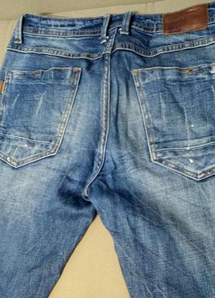 Стильные мужские джинсы (ляпки под краску)2 фото