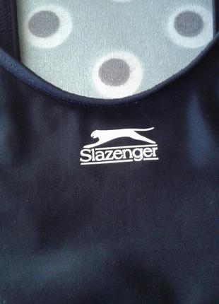 Брендовый спортивный слитный купальник в бассейн или на пляж slazenger7 фото