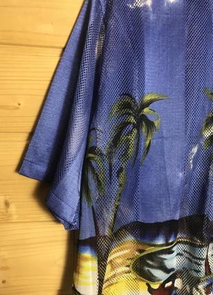 Vintage hawaiian shirt рубашка2 фото