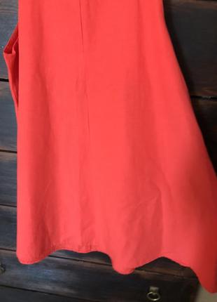 Новое яркое базовое платье- сарафан zara  на широких бретельках 52-56 р8 фото