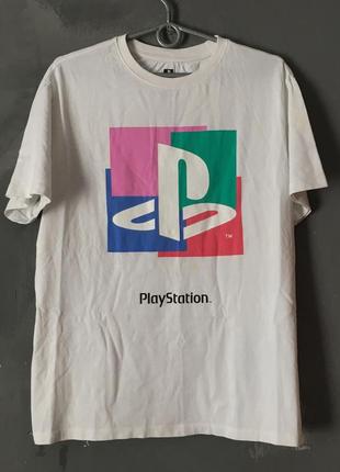 Мужская футболка playstation pull&bear1 фото