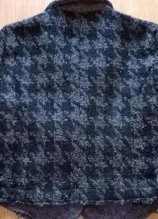 Стильный жакет р. s, м sellout италия гусиная лапка 40% шерсть пиджак4 фото