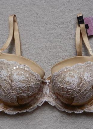 Шикарный бюстгальтер victorias secret, оригинал, размер 70d, 70e, 32dd3 фото