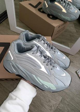 Жіночі замшеві кросівки adidas yeezy 700 🆕 адідас ізі 700