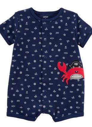 Комбинезон, ромпер carter's на  9м, 12 м для мальчика