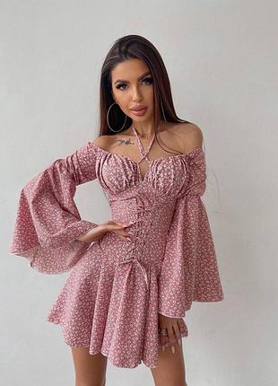 Сукня+корсет