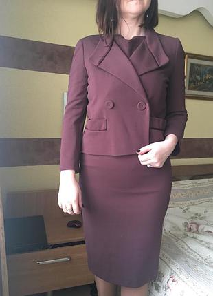 Костюм ( плаття+ піджак)