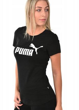 Футболка puma ess cropped logo tee(р.38/м)оригинал