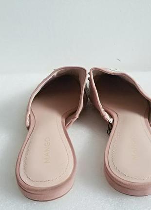 Жіночі мюли шльопанці mango лімітована колекція іспанія оригінал