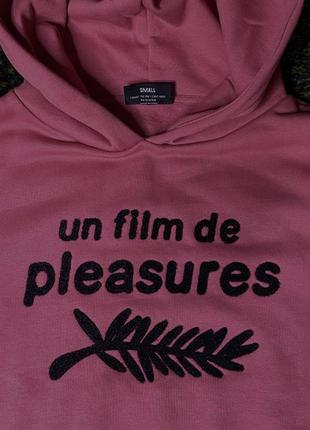 Кофта pleasures film hoodie salmon (new) | original3 фото