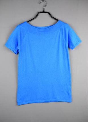 Синя жіноча футболка від next