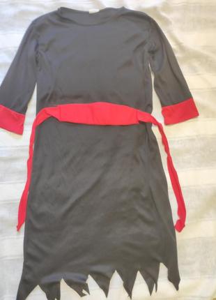 Карнавальна сукня чаклунка відьми леді вамп на 7-10років