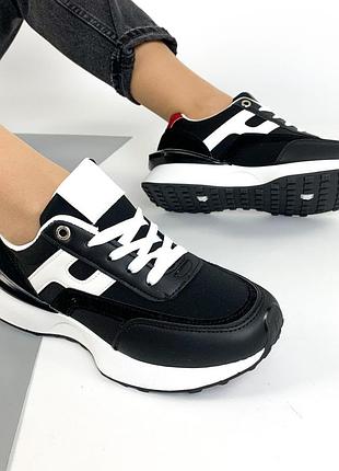 Стильні кросівки з екошкіри