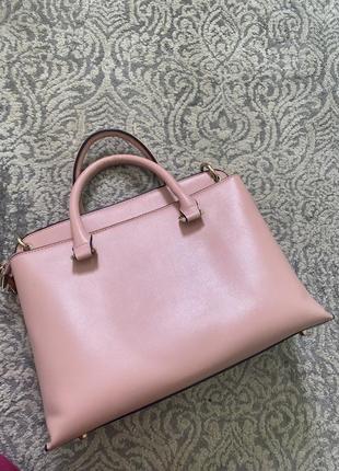 Класна сумка ніжного рожевого кольору6 фото