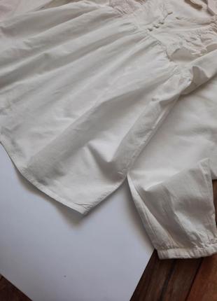 Біла блузка на дівчинку mango7 фото