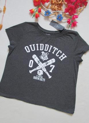 Суперова бавовняна футболка батал harry potter quiddtch atmosphere 🍒❇️🍒