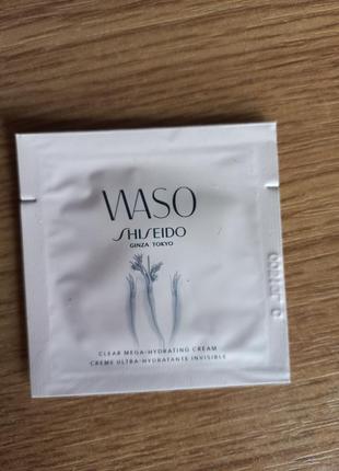 Зволожувальний крем shiseido waso clear mega-hydrating cream