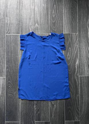 Легка синя блуза