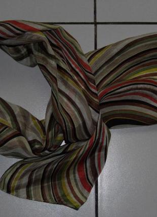 Шелковый шарфик - accessoryze - 25х162 см. - индия!!!5 фото
