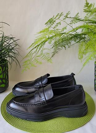 Туфлі сліпони шкіряні оригінал calvin klein pegasus розмір 41