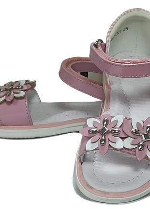 Ортопедические босоножки сандалии летняя обувь для девочки 326 сказка р.252 фото