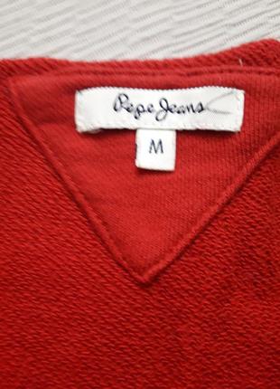 Мегаклассный фирменный свитшот с надписью дорогого бренда pepe jeans5 фото