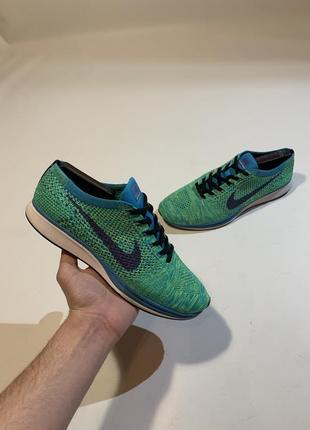 Чоловічі спортивні кросівки nike flyknit racer 44 45