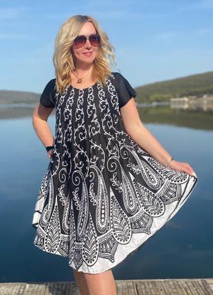 Натуральні тканини плаття туніка 👗 туреччина