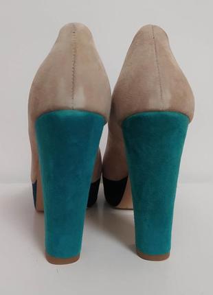 Жіночі якісні туфлі на каблуку 36,5 - 37й розмір 23,5 см устілка.4 фото