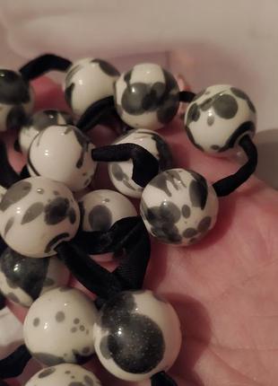 Буси з 17 керамiчних намистин