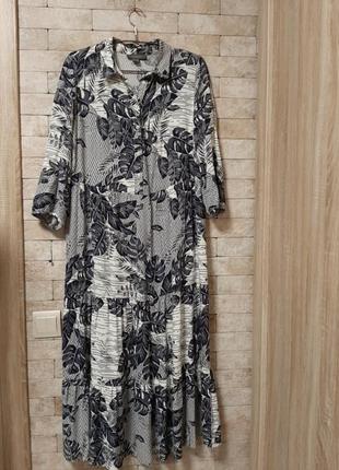 Платье из вискозы