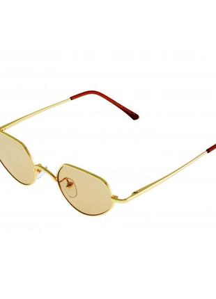 Сонцезахисні окуляри для жінок spraty коричнево-золотистий (b80-185 brown-gold)