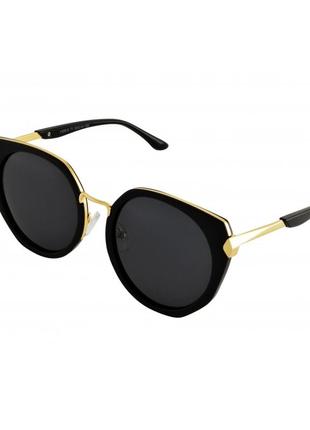 Солнцезащитные очки для женщин spraty черно-золотистый (y55910 black-gold)