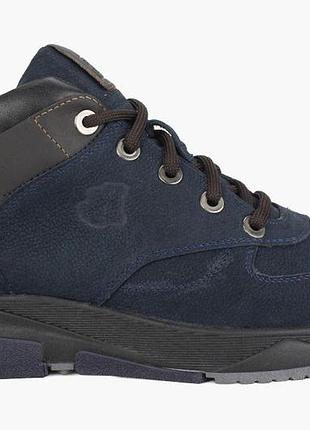 Черевики чоловічі зимові сині натуральний нубук україна esco - розмір 41 (27 см)