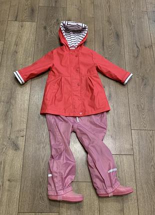 Куртка плащ грязепруф прогумований дощовик на бавовняній підкладці jasper conran (англія)