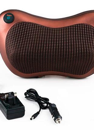 Массажная подушка magic massager pillow 8028 для дома и машины