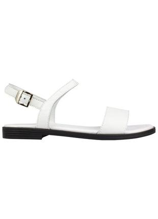 Босоніжки жіночі білі натуральна шкіра україна paradize - розмір 36 (23,2 см)