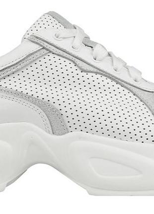 Кросівки жіночі літні білі натуральна шкіра україна vm villomi - розмір 37 (24,5 см)