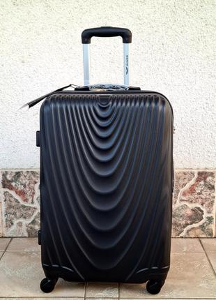 Дорожный  чемодан wings 304 чёрный есть самовывоз одесса8 фото