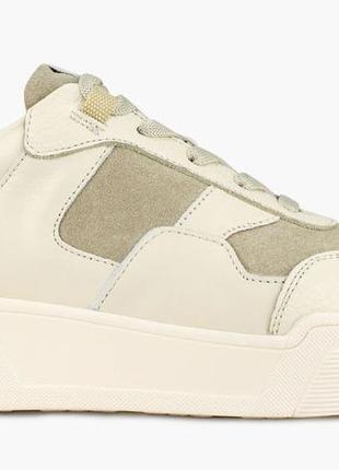 Кеды женские  бежевые натуральная кожа украина  grani - размер 36 (23,5 см)