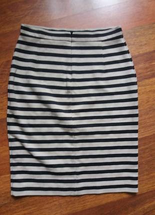 Max mara   юбка хлопок эластан 3