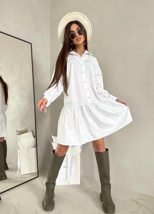 Платье коттон