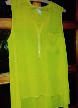 Блуза блуза h&m без рукавів