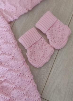 Вязаний комбінезон сліп чоловічок