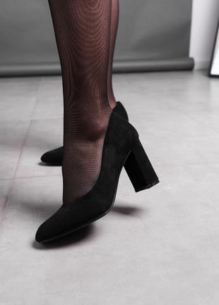 Женские туфли черные biden 35881 фото