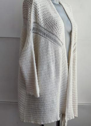Кардиган zara с ажурным узором6 фото