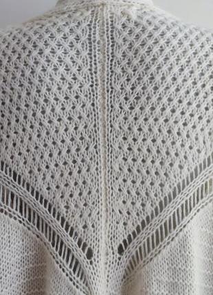 Кардиган zara с ажурным узором8 фото