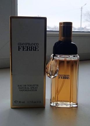 Gianfranco ferre - туалетна вода - 50  ml (vintage)1 фото