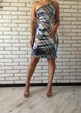 Просто мега круте трендовий сукню в паєтки 💎💙
