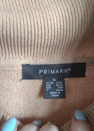 Светр з горловиною від primark m s xs10 фото